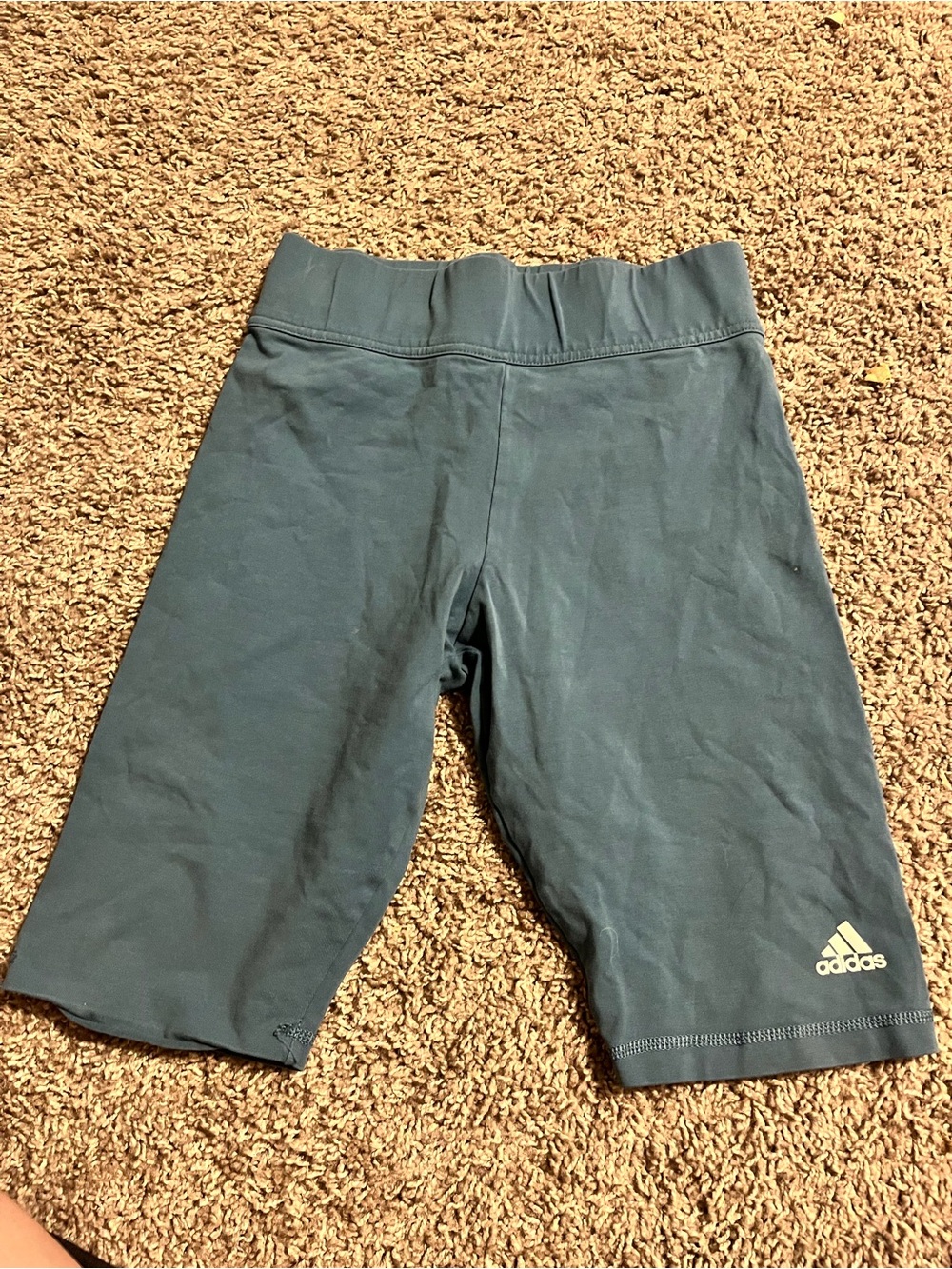 adidas Kids Charcoal Gray Bike Leggings